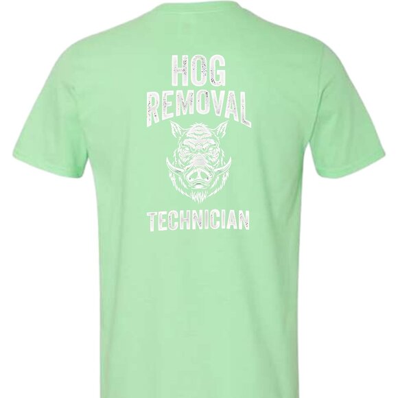 Hog Removal Technician Short Sleeve T-Shirt - Picture 9 of 10